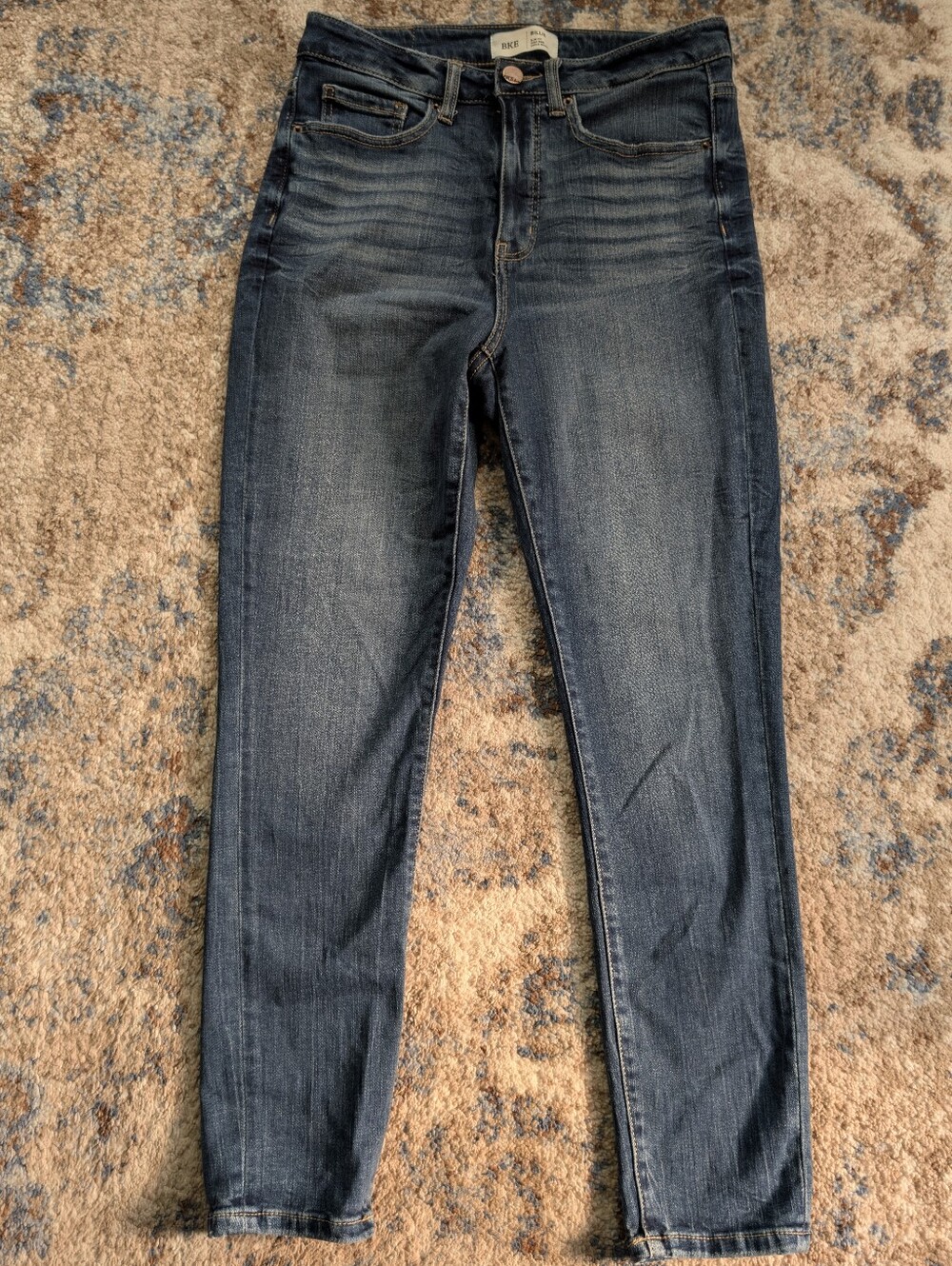 BKE Billie High Rise Ankle Skinny Slim Fit Jeans